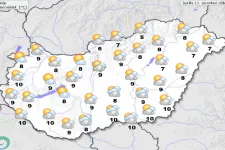 Rekordközeli hideget hozott az éjszaka