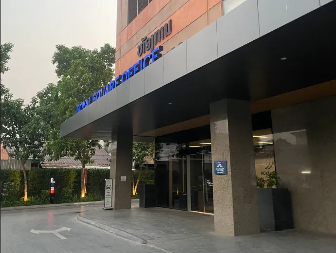 A szavazás helyszíne Laoszban – Fotó: Olvasónk