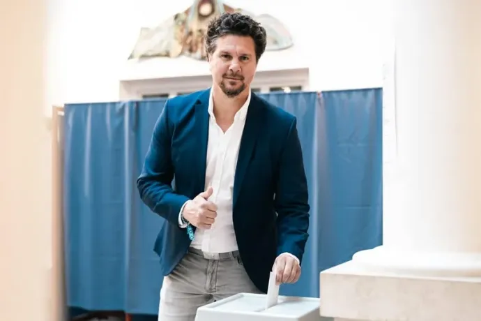 Nagy Ervin is szavazott
