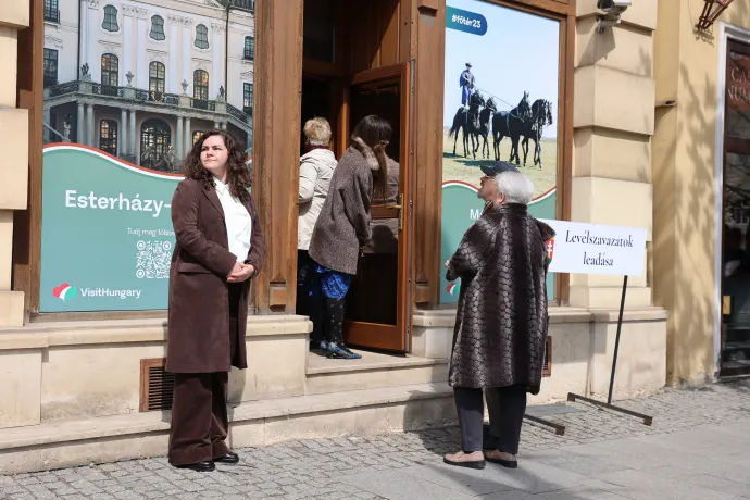 Sorbaállás a levélszavazatok leadásánál és a szavazás – Fotó: Gál László / Transtelex