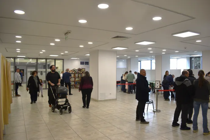 Több mint 2000-en szavaztak Csíkszeredában – Fotó: Tőkés Hunor / Transtelex