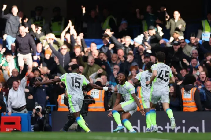 Alig 20 perc alatt hármat lőtt a City a Chelsea-nek