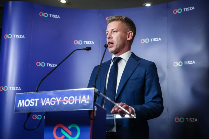 Magyar Péter hallucináló állampártról beszélt, és közben bizakodva várja az eredményt
