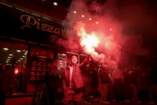 Összeborulás és úttestfoglalás a Király utcánál