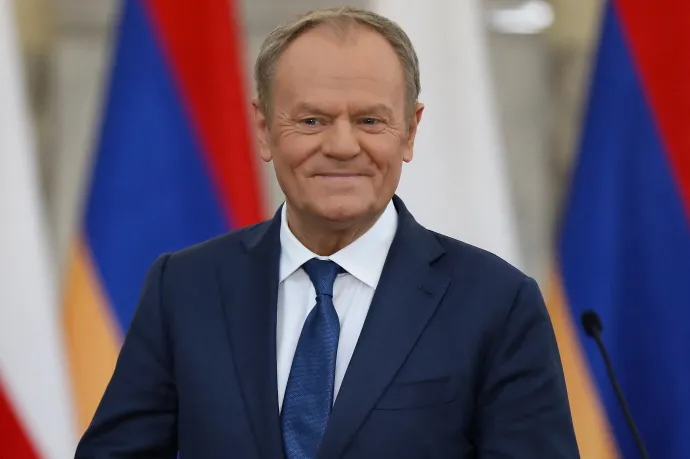 Donald Tusk is üdvözölte a Tisza győzelmét