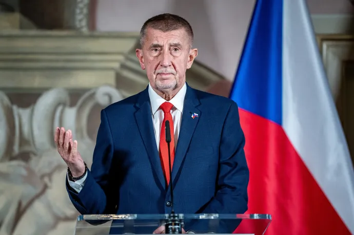 Andrej Babiš – Fotó: Lukáš Kaboň / EPA / MTI
