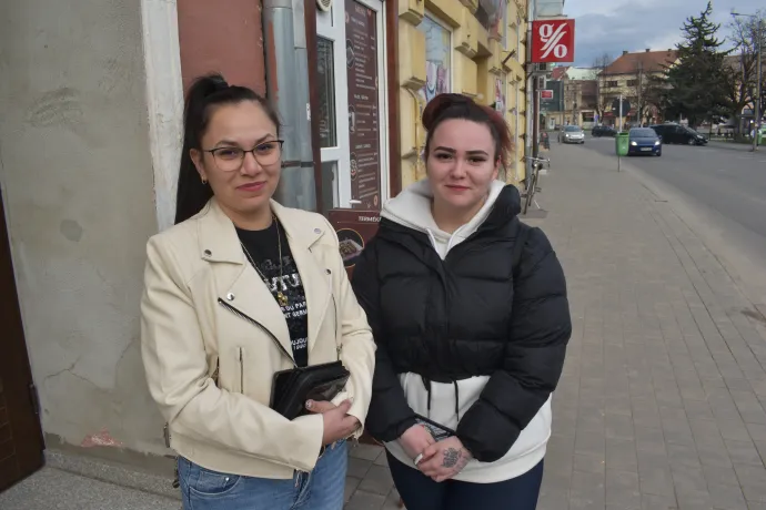 A lányok, akik mást gondolnak a politikáról és a Magyar Péter vezette kormány magyarokra gyakorolt hatásáról – Fotó: Tőkés Hunor / Transtelex