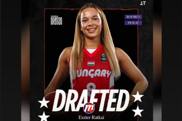 Újabb magyar kosarast draftoltak a világ legerősebb női ligájába