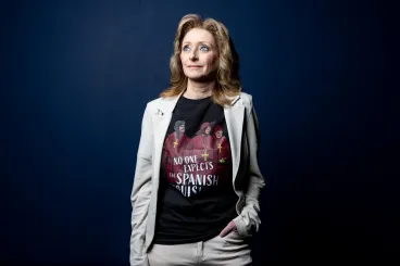 Ferencz Orsolya: Nem biztos, hogy jó ötlet, hogy egy másik ország vezetőjének az arcképével plakátoljuk tele az országot