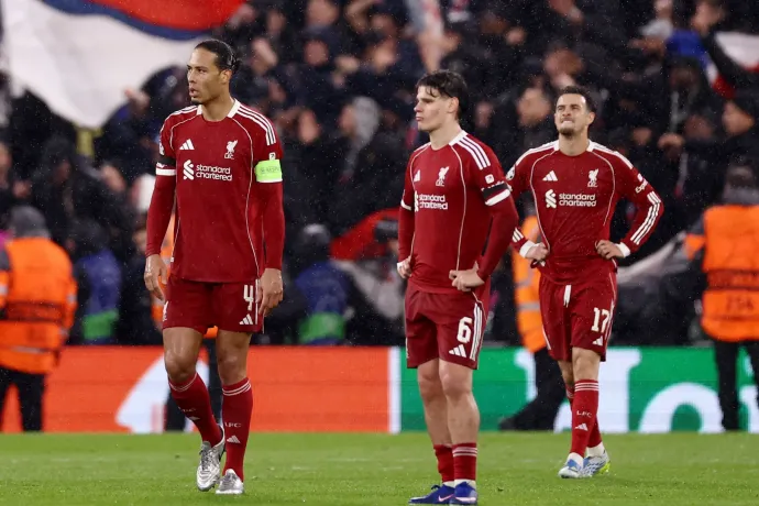 Bajnokok Ligája negyeddöntő: Liverpool–PSG 0-2