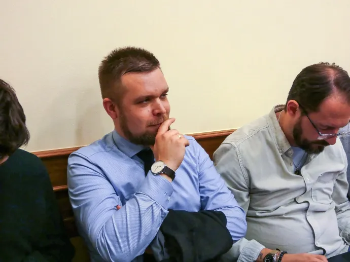 Pintér Bence győri polgármester korábban, még újságíróként derítette fel az ügyet – Fotó: Laczó Balázs / Telex