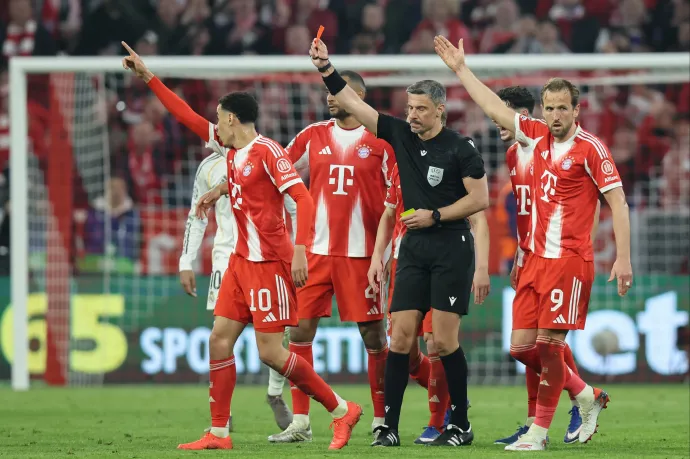 Ez a piros lap a futball szégyenfoltja – heves indulatokat váltott ki a 4–3-as Bayern-Real