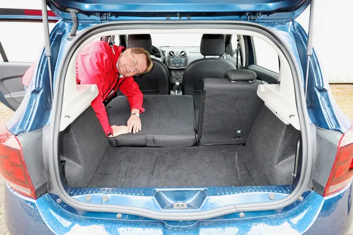 320 literes a csomagtartó, és viszonylag bőséges helykínálat jellemzi – Fotó: Sven Krieger / AutóMAGAZIN