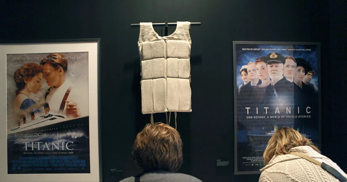 278 millió forintért kelt el egy eredeti mentőmellény a Titanicról