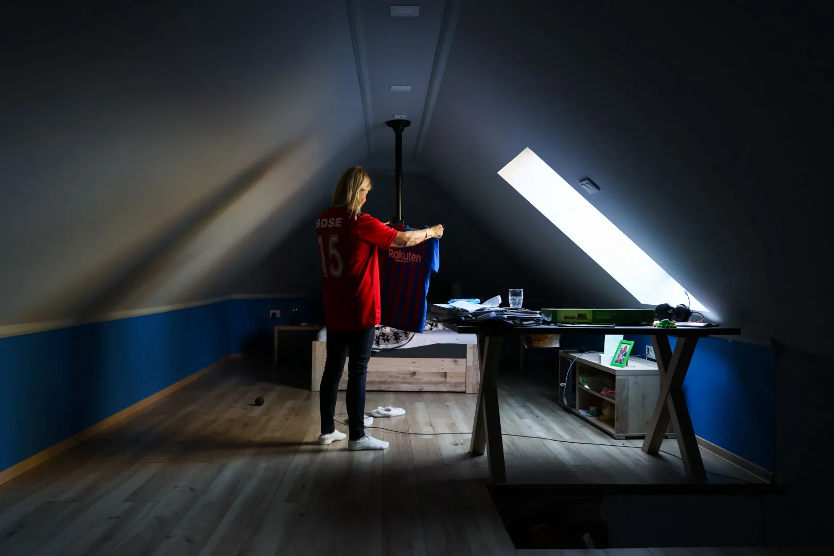 Édesanyám Bálint szobájában