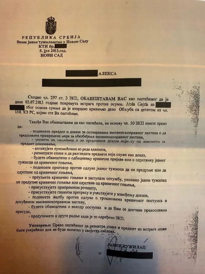 A Délmagyarország által lehozott állítólagos „hivatalos irat” – Forrás: delmagyar.hu