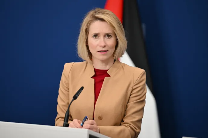 Kaja Kallas szerint 24 órán belül döntés születhet az Ukrajnának szánt, 90 milliárd eurós hitel átutalásáról