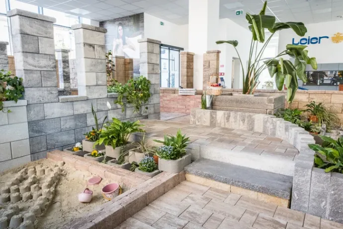 bemutatóterem, fotó: Leier