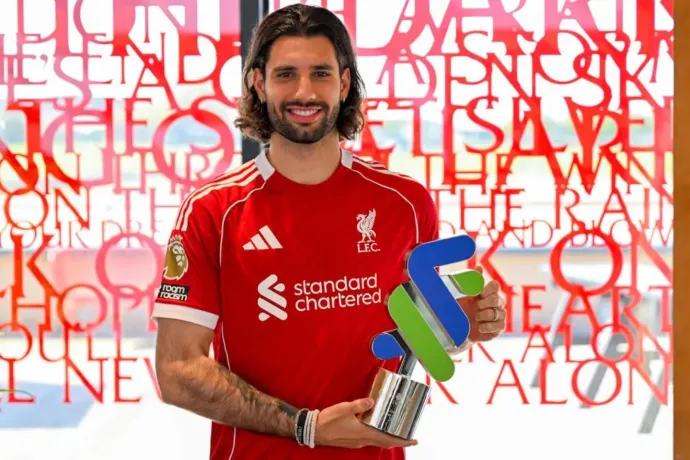 Szoboszlai Dominikot ötödször választották a hónap legjobb játékosának a Liverpool szurkolói