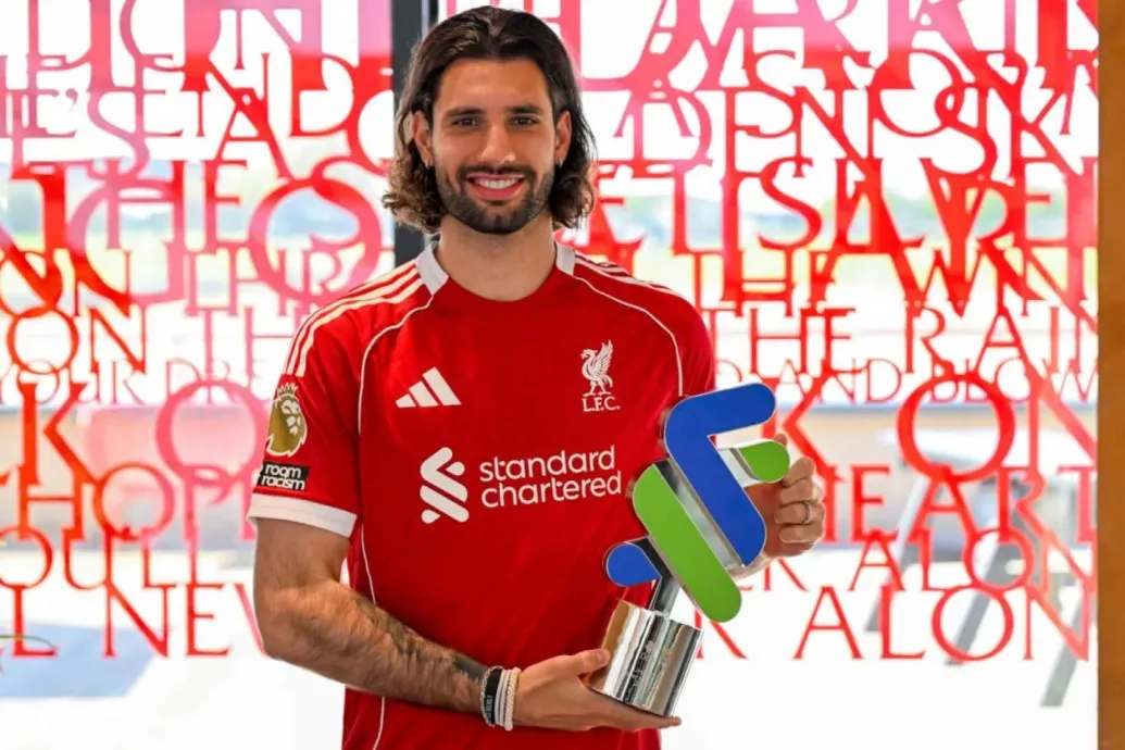 Szoboszlai Dominikot ötödször választották a hónap legjobb játékosának a Liverpool szurkolói