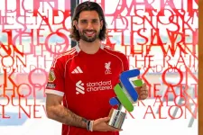 Szoboszlai Dominikot ötödször választották a hónap legjobb játékosának a Liverpool szurkolói