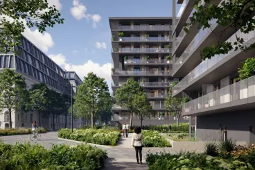 A Liget mellett épülő fejlesztés, a Dürer Park, újraértelmezi a környezetét