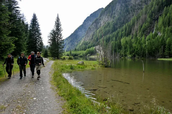 Felfele út a menedékházig – Fotó: Tenczer Gábor / Telex