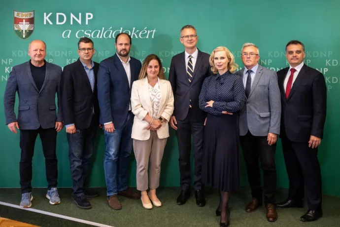 A KDNP frakciója – Fotó: Rétári Bence / Facebook