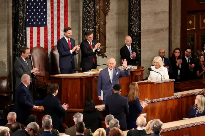 III. Károly az Egyesült Államok és Nagy-Britannia erős szövetségéről beszélt az amerikai képviselőházban