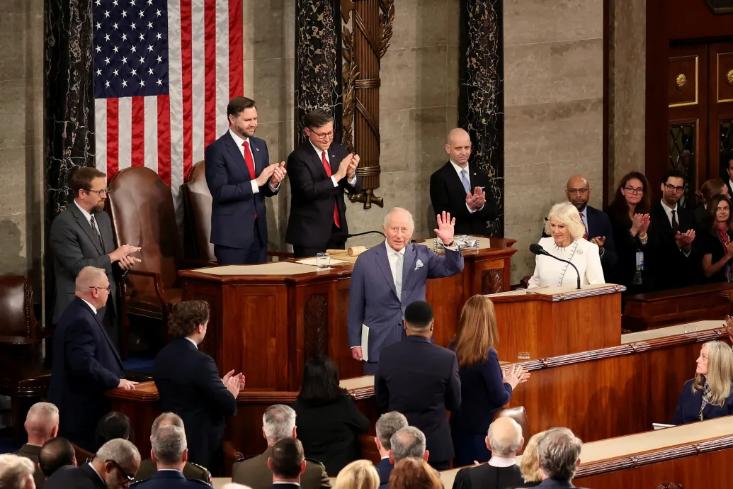 III. Károly az Egyesült Államok és Nagy-Britannia erős szövetségéről beszélt Washingtonban