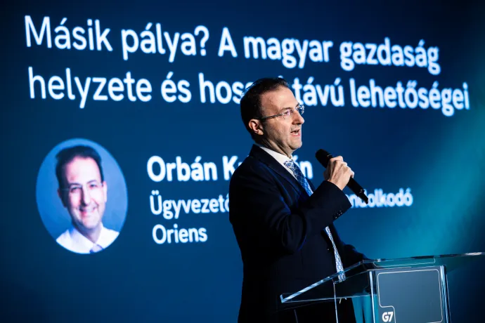 Orbán Krisztián előadása – Fotó: Stiller Ákos