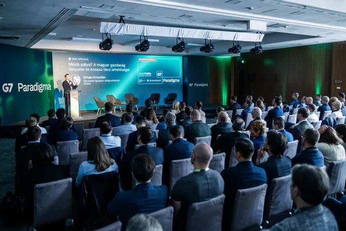 Orbán Krisztián előadása a G7 Paradigmán – Fotó: Stiller Ákos