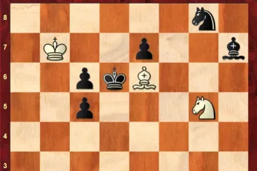 Sakkfeladvány a Telexen: keressünk egy jó helyet a vezérnek!