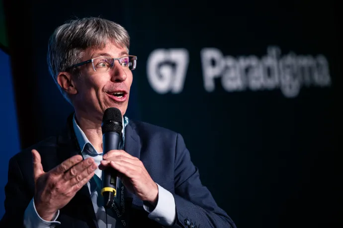 Móricz Dániel, a Hold Alapkezelő befektetési igazgatója – Fotó: Stiller Ákos