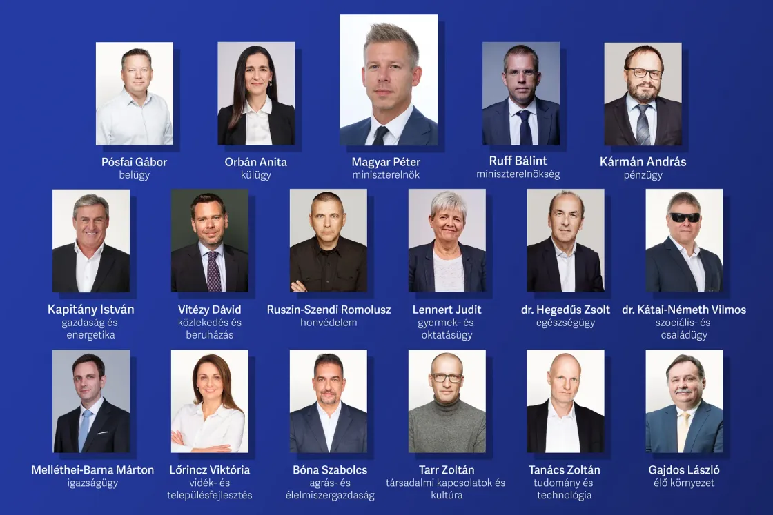 Összeállt a teljes csapat, ők lesznek Magyar Péter kormányának miniszterei