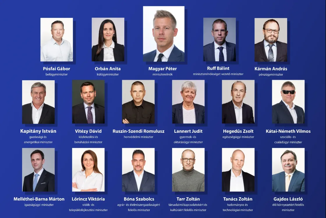 Összeállt a teljes csapat, ők lesznek Magyar Péter kormányának miniszterei