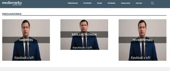 A Mediaworks weboldala 2026. május 2-án 20:46-kor – Forrás: mediaworks.hu