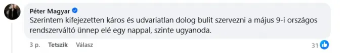 Forrás: Telex / Facebook