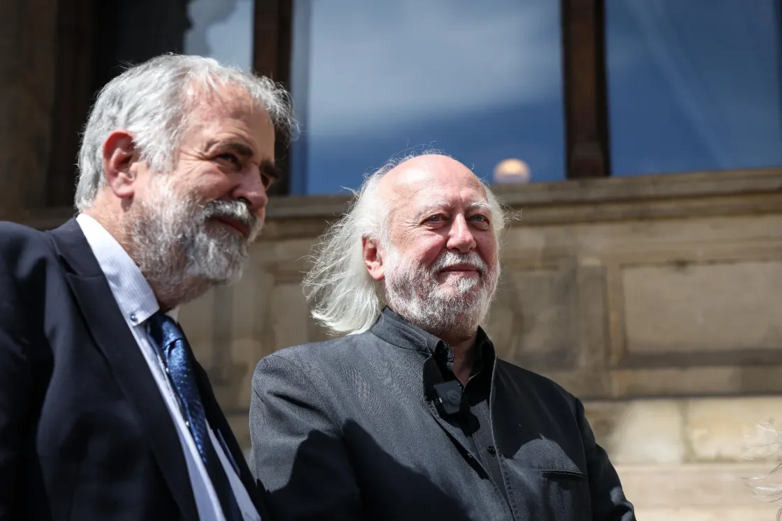 Krasznahorkai László: A Nobel-díj átvételén kívül még nem volt részem ilyen megtiszteltetésben