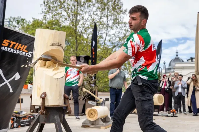 Strúbel Bence / Fotó: STIHL Kft.