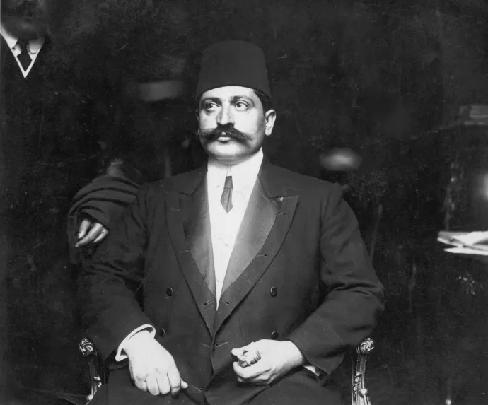 Talat pasa 1915 körül – Fotó: General Photographic Agency / Hulton Archive / Getty Images