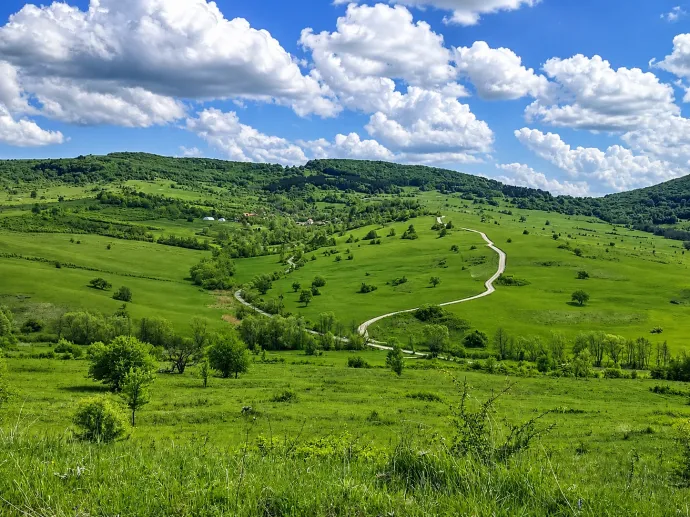 Hömpölygős utak és kaptatók Ábránfalva felé – Fotók: Tőkés Hunor / Transtelex 