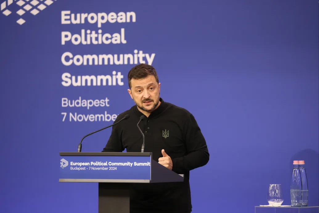 Zelenszkij szerint fontos üzenet, hogy Magyar elítélte az Ukrajna elleni orosz támadást