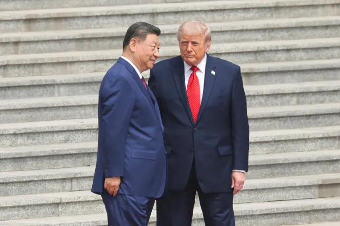 Trump nagyszerű vezetőnek nevezte a kínai elnököt, akivel megkezdte a tárgyalásokat