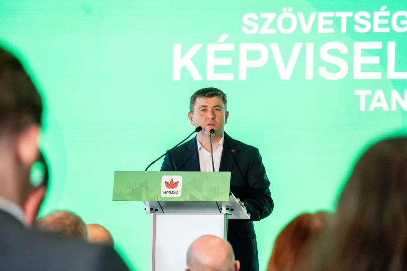 Cseke Attila és Borboly Csaba – Fotó: Tamás Zsófia / Transtelex