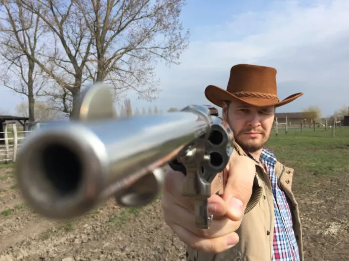 Magyarországon is élnek westernhősök