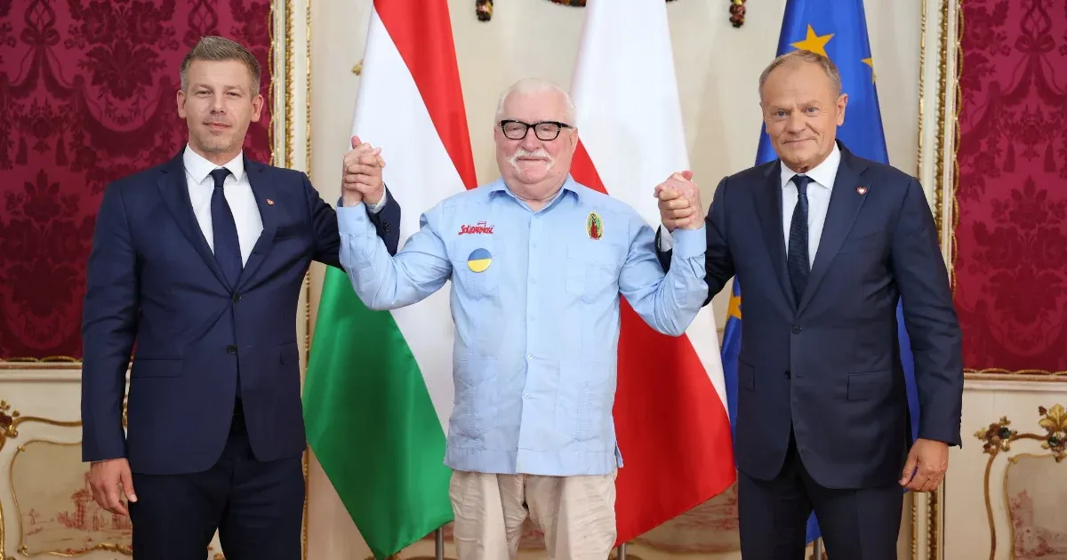 „Szabadság és összefogás: Magyar Péter lengyelországi látogatása” „Szabadság és összefogás: Magyar Péter lengyelországi látogatása”