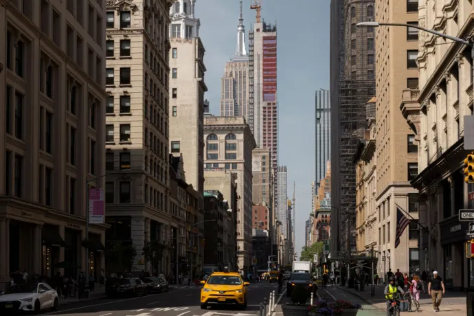 New York új felhőkarcolójának divat lett bemutatni, és nem teljesen alaptalanul