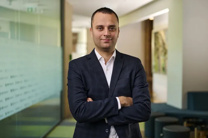 Miklós Dániel, az OTP Alapkezelő értékesítési vezetője – Fotó: Daniel Németh
