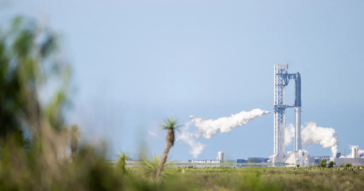 A SpaceX Starship tizenkettedik tesztrepülése technikai probléma miatt elhalasztva A SpaceX Starship tizenkettedik tesztrepülése technikai probléma miatt elhalasztva